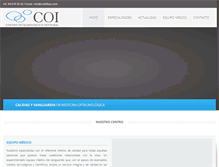 Tablet Screenshot of coibilbao.com